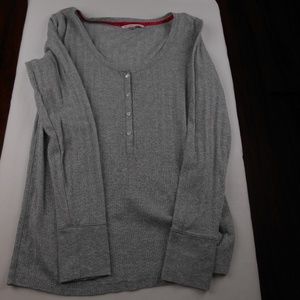 Victoria's Secret Grey Top